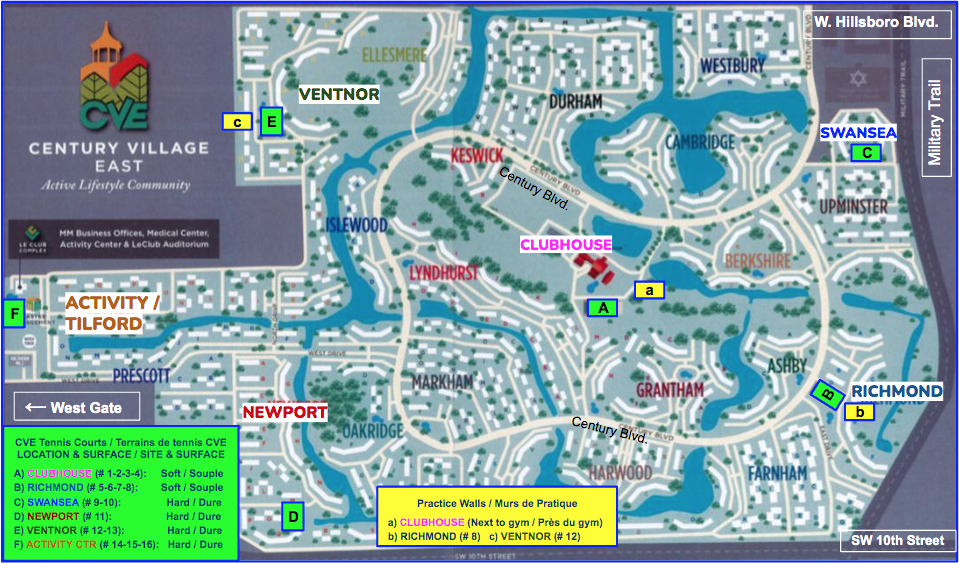 Court map